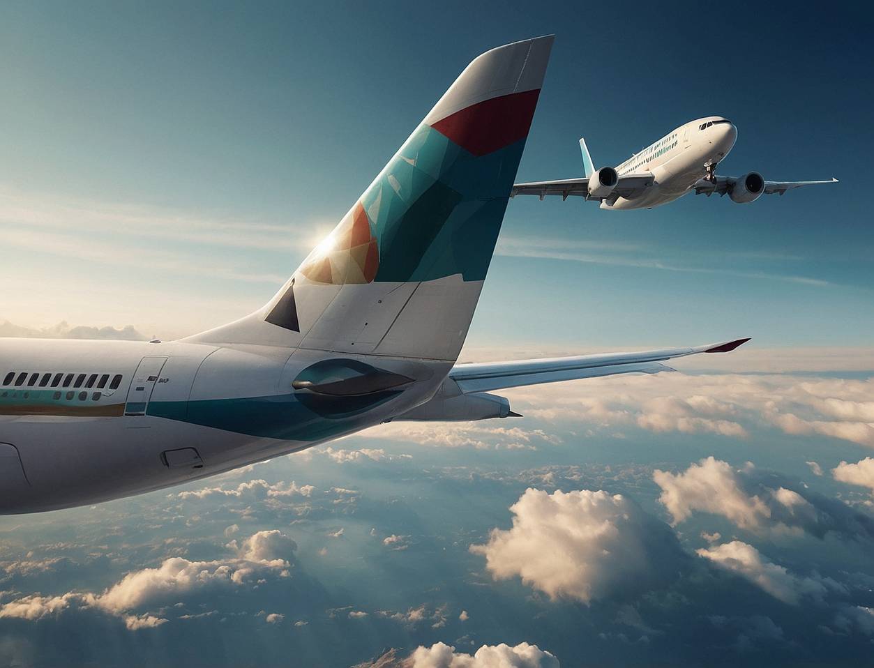 Soaring Calm: Navigating the Skies with Serenity